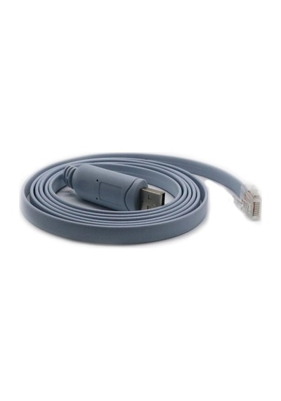 Usb - Rj45 Konsol Kablosu 1,8 M Soket - Cisco Router İçin Standart