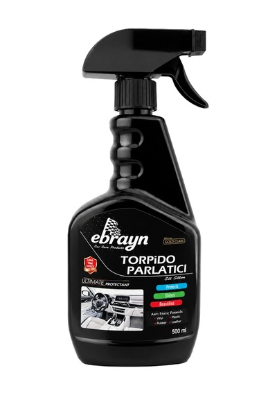 Ebrayn Torpido Parlatıcı Süt Silikon Sprey 500 Ml - Anti-statik Koruyucu Ve Yenileyici