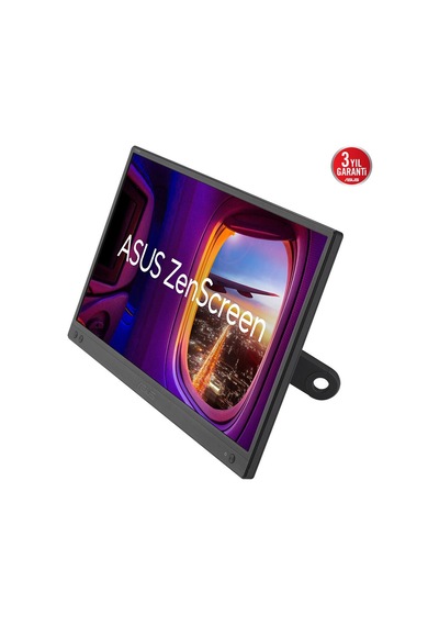 Asus Zenscreen Mb166cr 15.6 Ips 1920x1080 5ms Usb-c 3yıl Mat Ekran,360 Dayanaklı Stand, Dusuk Mavı Isık Tasınabılır Usb Monıtor