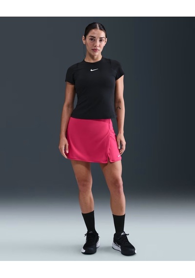 Nike Fd5574-666 Victory Dri-fıt Düz Kadın Tenis Eteği - Pembe