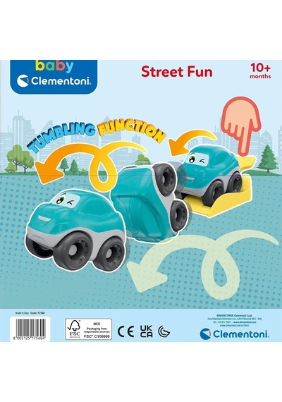 17429 Baby Clementoni - Taklacı Arabalar
