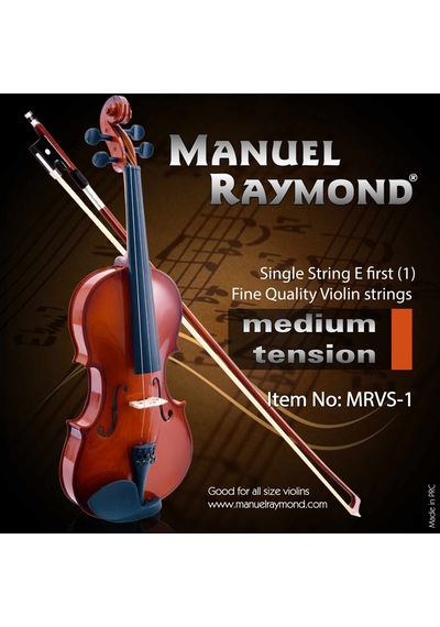 Manuel Raymond Mrvs1 Keman Teli 1. Tel Mi Yedek Tel Paslanmaz Çelik