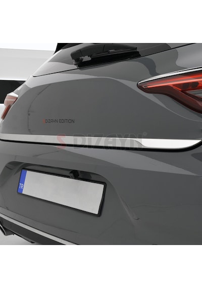 S-dizayn Renault Clio 5 Krom Bagaj Alt Çıtası 2019 Üzeri
