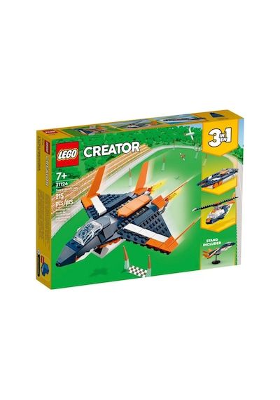 LEGO® Creator 31126 3'ü 1 Arada Süpersonik Jet 215 Parça