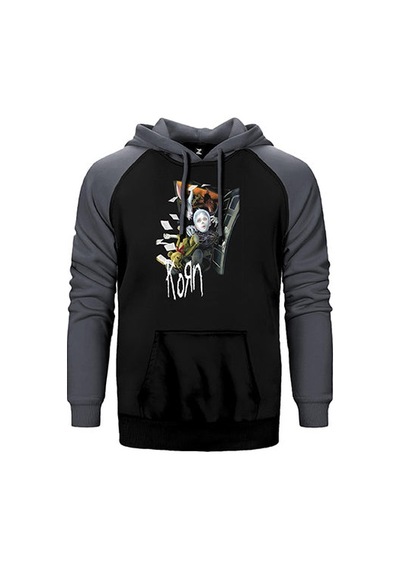 Korn See You On The Other Side 2 Gri Renk Reglan Kol Sweatshirt / Hoodie