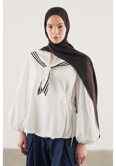 Defacto Fresh Scarfs X Defacto Premium Acı Kahve Keten Şal I1758ax26smbn66 Kahve-bn66