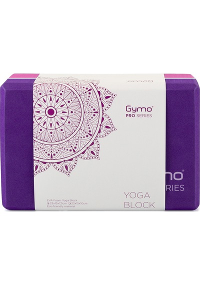 Gymo Pro Series 2 Renk Yoga Blok Mor X Pembe