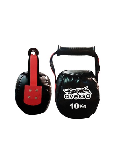 Premium Salon Kuvvet Vücut Deri Kettle Bell 10 Kg
