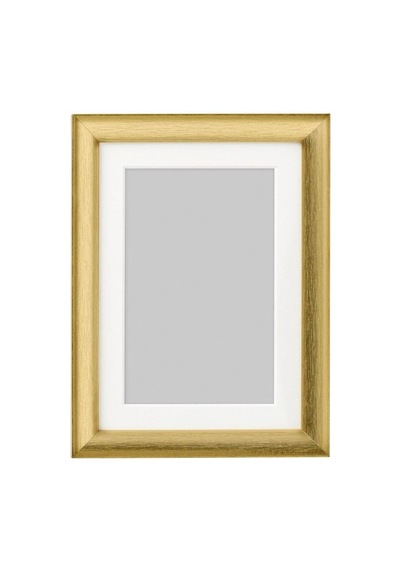 Ikea Sılverhojden Dekoratif Fotoğraf Çerçevesi 13 X 18 Cm Altın