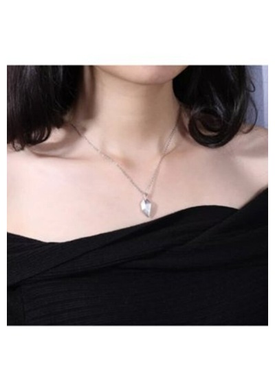Girift Vintage Amity Mıknatıslı Kolye, Sevgili Kolyesi, Arkadaşlık Kolyesi , Best Friend Kalpli Kolye 2li Gri - Siyah Girift Vintage Amity Mıknatıslı Kolye, Sevgili Kolyesi, Arkadaşlık Kolyesi , Best Friend Kalpli Kolye 2li Gri - Siyah