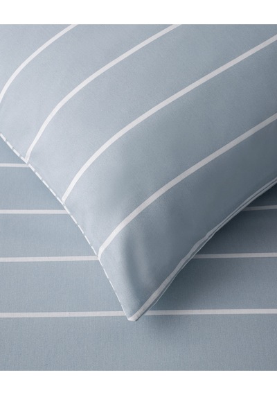 English Home Timeless Line Kolay Ütülenir Çarşaflı Çift Kişilik Nevresim Takımı 200x220 Cm Açık Mavi Açık Mavi