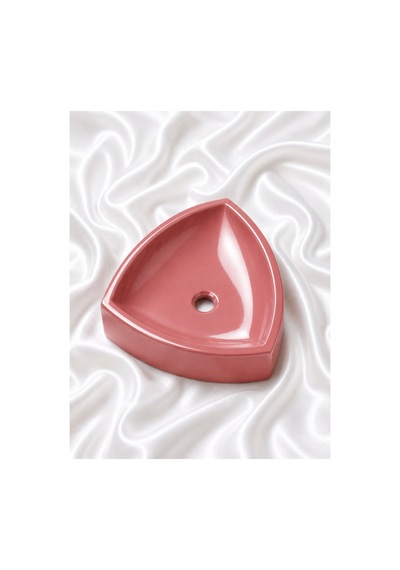 Lavabo Tezgah Üstü Lavabo Banyo Tuvalet Lavabosu Bordo Açık Koyu Bordo Açık Koyu