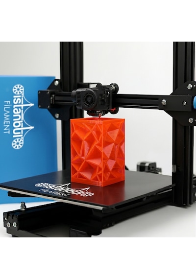 3d Baskı Pla+ Filament Neon Kırmızı 1 Kg Ø 1,75mm 0,05 Mm Bambu Lab Uyumlu 1.75mm