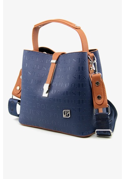 Just Polo Kadın El Ve Omuz Çantası 6011mh Siyah Camel