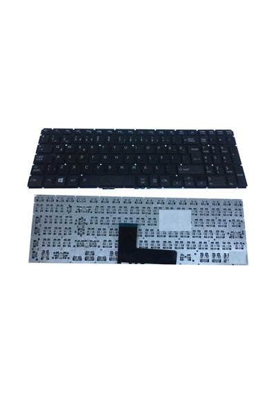 Toshiba Uyumlu Satellite L50-B-1Dk, L50-B-1Dl Klavye (Siyah)