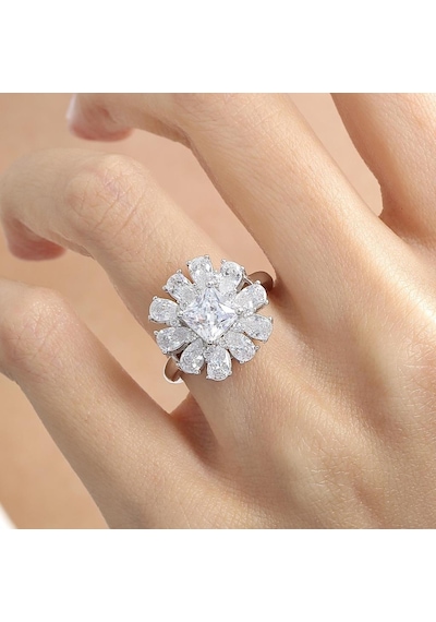 Mia Vento Effective Diamond Milano Rüyası Işıltılı Gümüş Yüzük