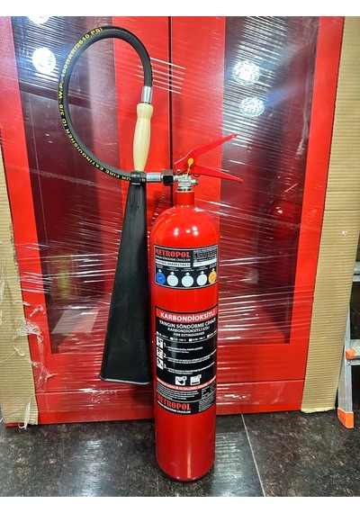 5 Kg Co2 Gazlı Yangın Söndürme Cihazı