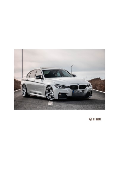 Bmw F30 M-tech Ön Lip Plastik Boyasız
