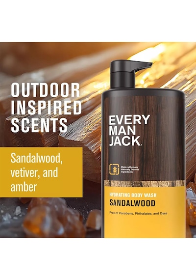 Every Man Jack Sandalwood Nemlendirici Duş Jeli 710ml Diğer