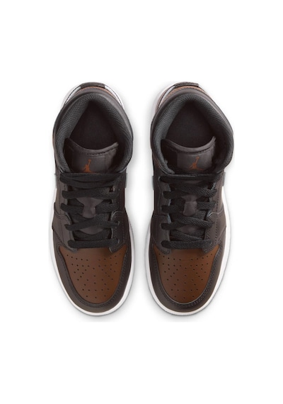 Nike Jordan 1 Mid Gs Kahverengi Basketbol Ayakkabısı Io3391-237 Çok Renkli