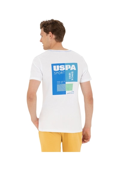 U.S. Polo Assn. Erkek Tişört 50263259 Beyaz
