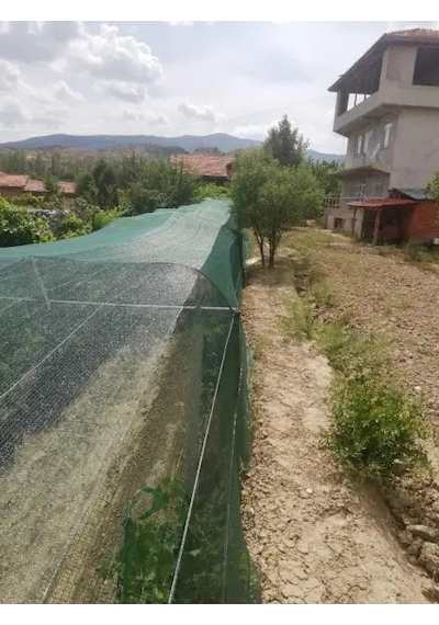 Nzl File Ambalaj Sera Filesi - Gölgelik File - Yüzde 40'lık - Yeşil Düz - Sera Üstü Gölgelik - Sera Tülü