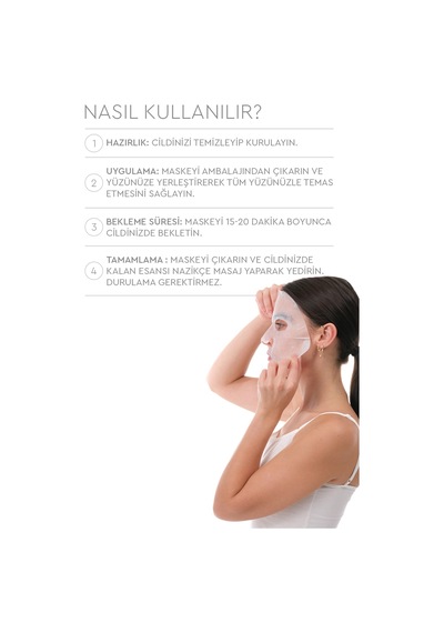 Mjcare On Snail Mask - Salyangoz Özlü Yüz Maskesi 20'li