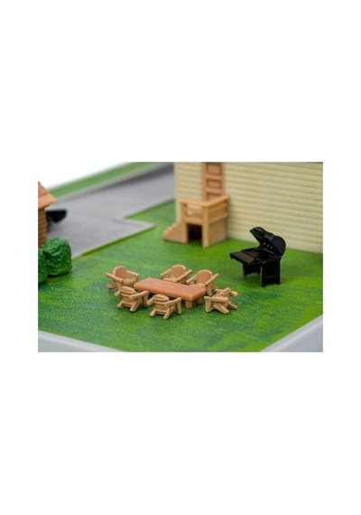 Hızlı Öfkeli Nano Dom'un Evi Diorama Modellemesi