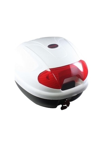 Arwic 32 Lt Motosiklet Çantası Beyaz Topcase