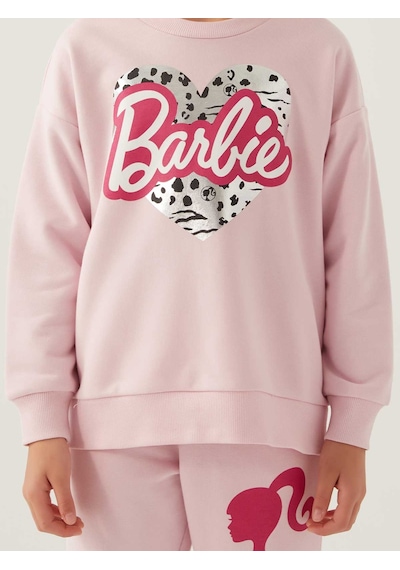 Barbie Kız Eşofman Takımı 9-14 Yaş Toz Pembe 25214764g24s1 Toz Pembe