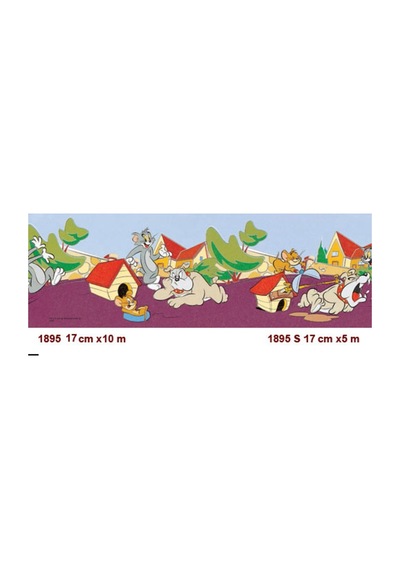Halley Yapışkanlı Bordür Tom & Jerry