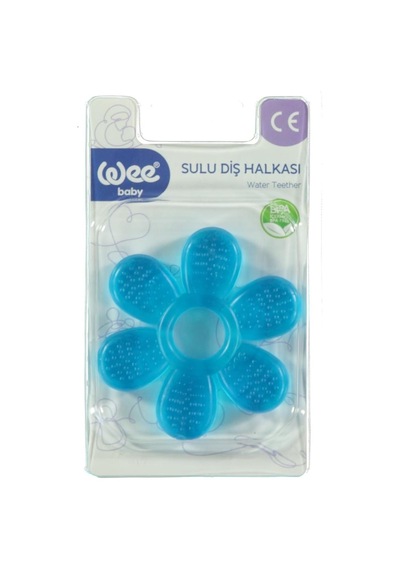 Wee Baby Askılı Sulu Diş Halkası - Mavi