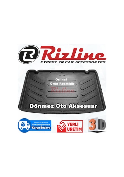 Clio Hb Kancalı 3D Bagaj Havuzu Paspası 2006-2013 Arası Rizline N11.6861