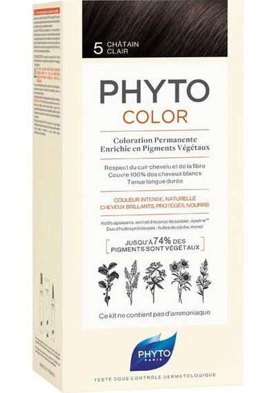Phyto Phytocolor Bitkisel Saç Boyası - 5 - Açık Kestane