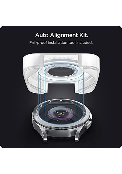 Galaxy Uyumlu  4 42mm / 3 41mm Cam Ekran Koruyucu Kolay Kurulum Glas.tr Ez Fit Slim Hd 2 Adet - Agl03747