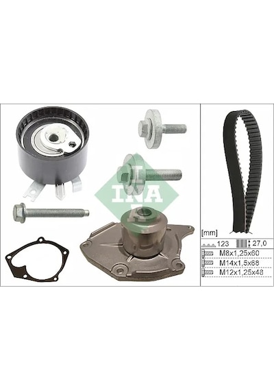 Triger Kayış Seti - Dacia Lodgy, Sandero, Duster, Logan, Dokker - Schaeffler-ına-530019731