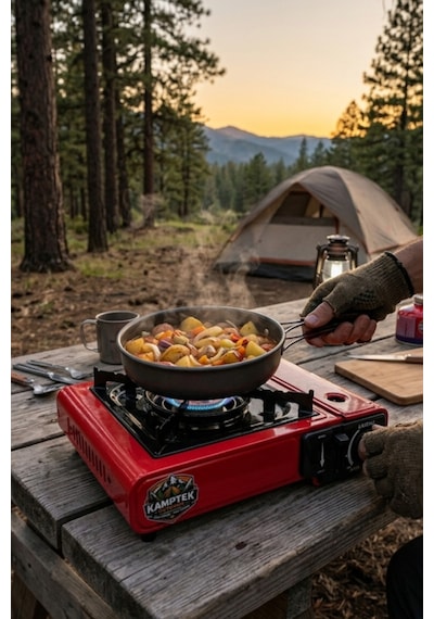 Kamptek Outdoor Pro Rüzgar Korumalı Kendinden Çakmaklı Taşınabilir Kamp Ocağı + 2 Adet Kamp Gazı Kamp Mutfağı Taşıma Çantalı Kırmızı Kamptek Outdoor Pro Rüzgar Korumalı Kendinden Çakmaklı Taşınabilir Kamp Ocağı + 2 Adet Kamp Gazı Kamp Mutfağı Taşıma Çantalı Kırmızı