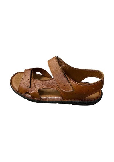 Panter Erkek Hakiki Deri Sandalet Taba Siyah - 704645529 Taba Siyah