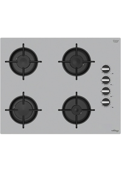 TommaTech TAO6001BG Ankastre Gazlı Cam Ocak 65 Cm Siyah