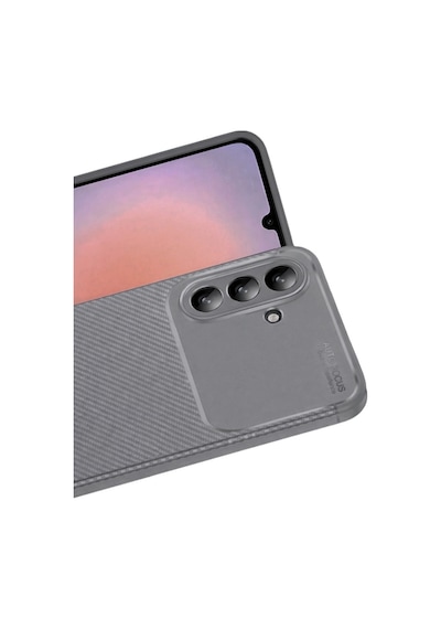 Samsung Uyumlu Galaxy A37 5g Auto Focus Karbon Kapak Gri