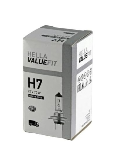 Ampul/sis Fari 24v 70w H7-halojen Pk22s Daf/ıveco/man/mercedes/neoplan/renault/scania/volvo 8gh