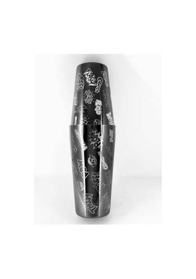 Black Titanium Tin On Tin Shaker