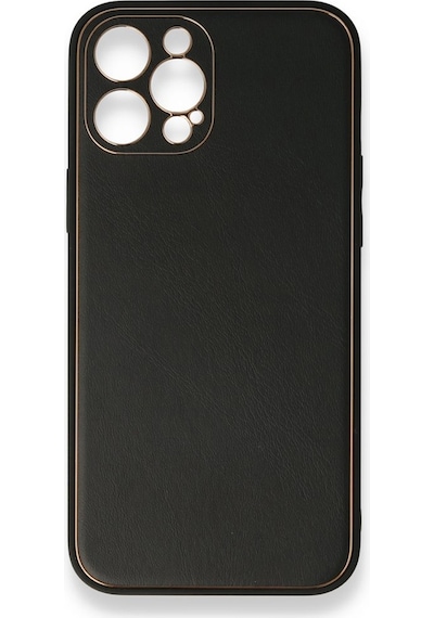 Nettech Apple Uyumlu iPhone 13 Pro Max Coco Leather Seri Arka Koruma Kılıf - Turkuaz Turkuaz
