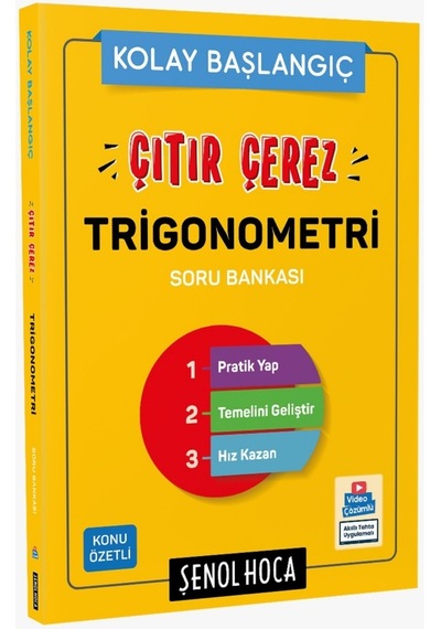 Çıtır Çerez Trigonometri  -  Şenol Hoca  -  Şenol Hoca Yayınları