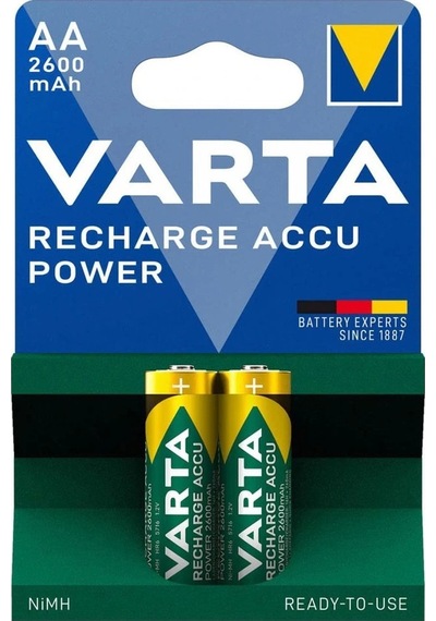 Varta 2600mah Aa Şarj Edilebilir Pil 2'li Paket