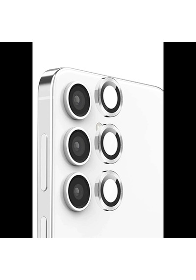 Galaxy S25 Raze Metal Kamera Lens - Gümüş Diğer