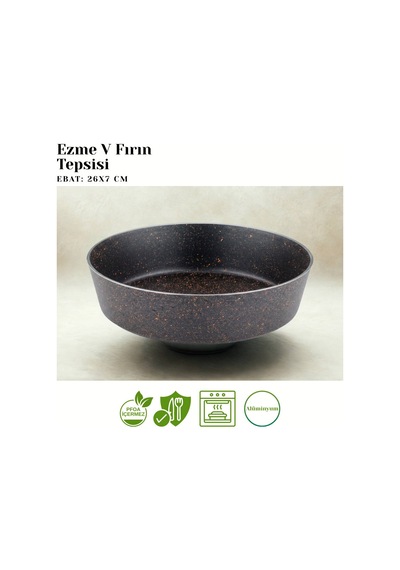 10 Parça Granit Set Cam Kapak - Siyah Siyah