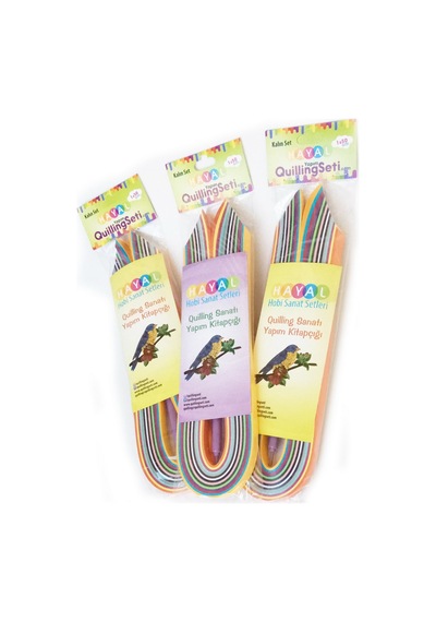 Hayal Quilling Öğrenci Seti - 1 Cm Kalın Set