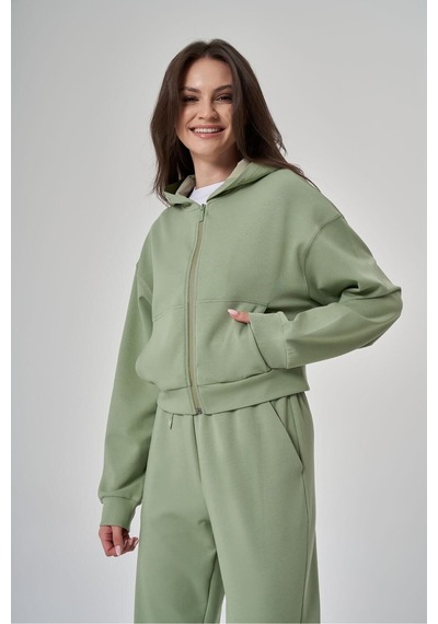 Ayessa Kadın Sweatshirt 1529109 Yeşil