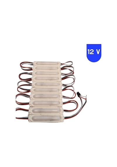 12 Volt 3 Watt Argb Pixel Cob Led Modül Ip65 20 Adet Modül